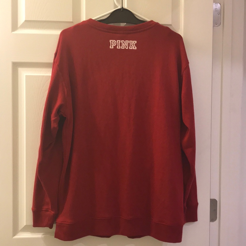 M βοΈ VS PINK Pullover Oklahoma University Sooners - Picture 4 of 7